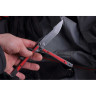 Нож бабочка MR BLADE MADCAP BLACK RED MB019